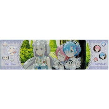 Re:Zero Starting Life in Another World Towel set of 3 Rem Emilia Banpresto